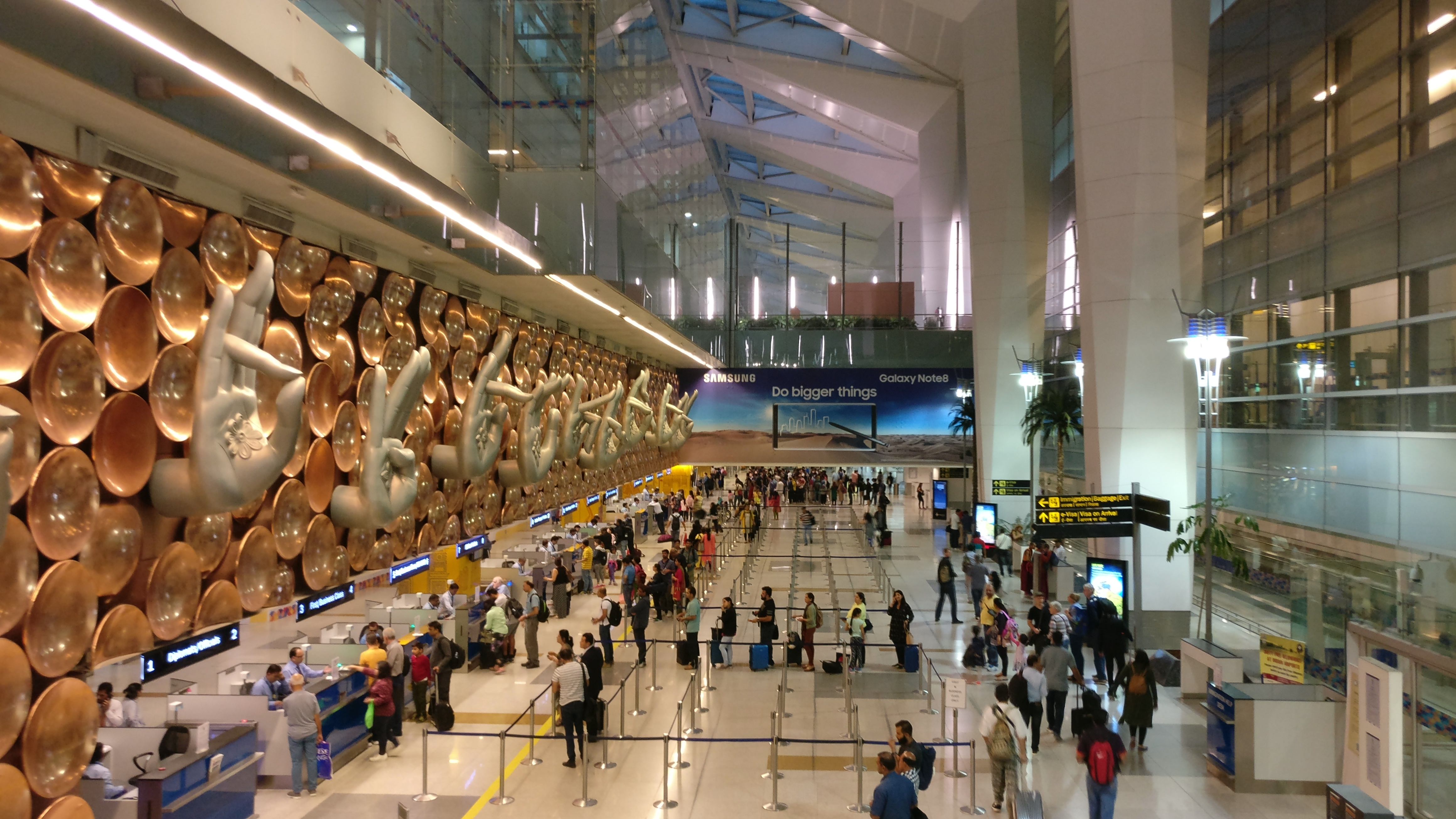 New Delhi airport